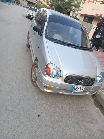Santro car, automatic, Islamabad registration