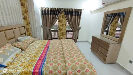 Par day one bed appatment for rent bahira town phase 6 any time available
