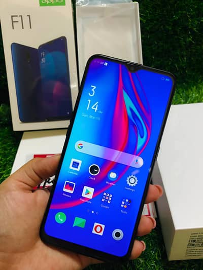 OPPO F11 PTA Approved 8GB + 256GB 10by10 With Box With Warranty