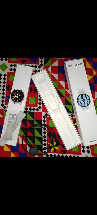 Samsung Watch6 44mm LTE Silver 10/10 Excellent Condition