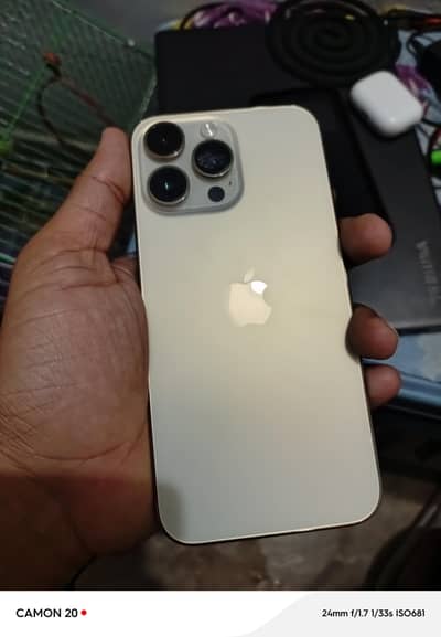 Iphone 14 pro max Golden Waterpack Physical Sim Non Pta