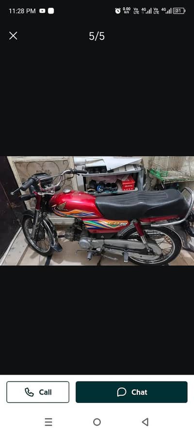 Honda CD 70 model 2020