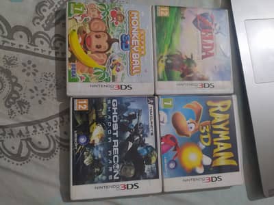 5 original 3ds games
