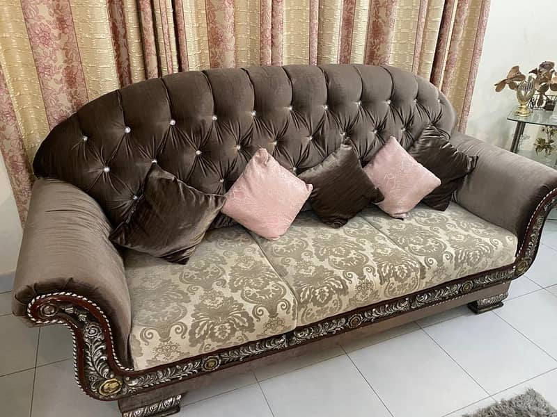 Sofa Set With Centre Table 1