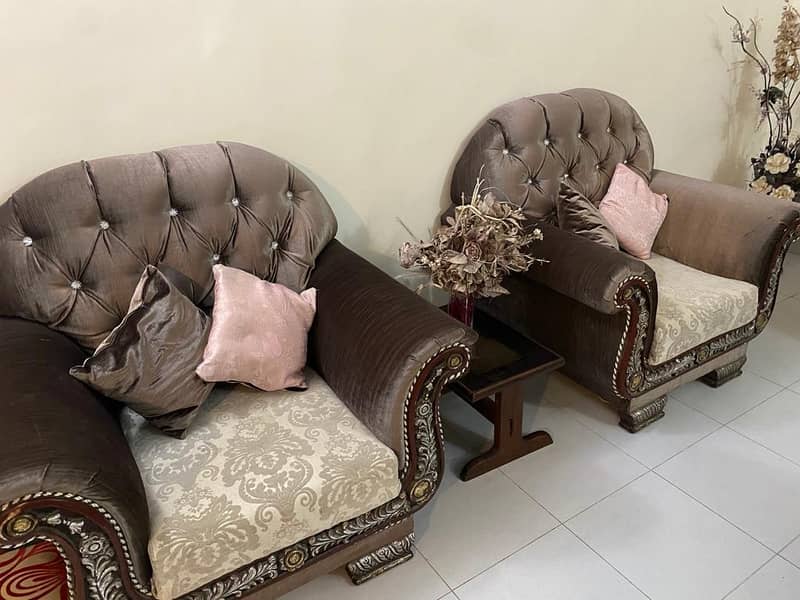 Sofa Set With Centre Table 2