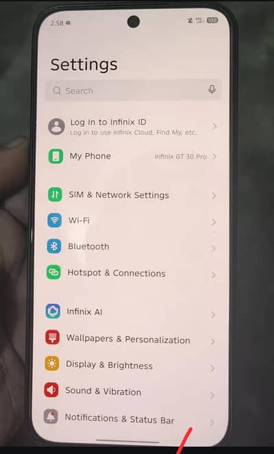 Infinix Gt 30 Pro 12/256 Only Phone