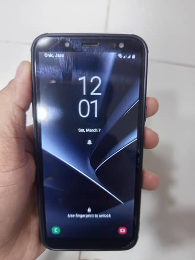 sumsung A6 good condition screen changed