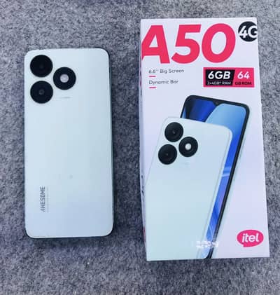 itel A50 PTA approved WITH BOX