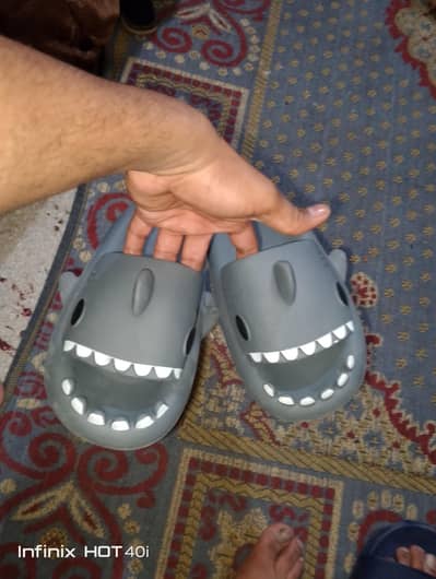 Shark  style slippers