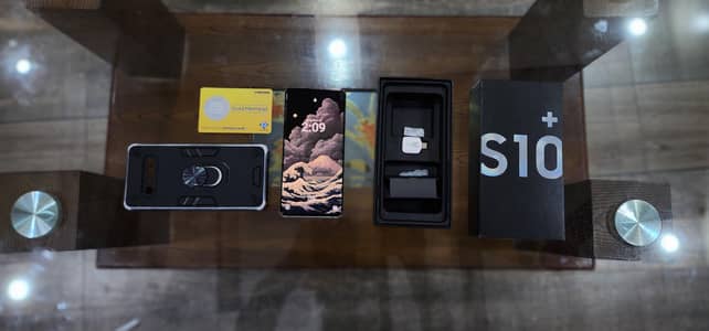 SAMSUNG GALAXY S10 PLUS + | BOX AND GOLD WARRANTY CARD INCLULDED