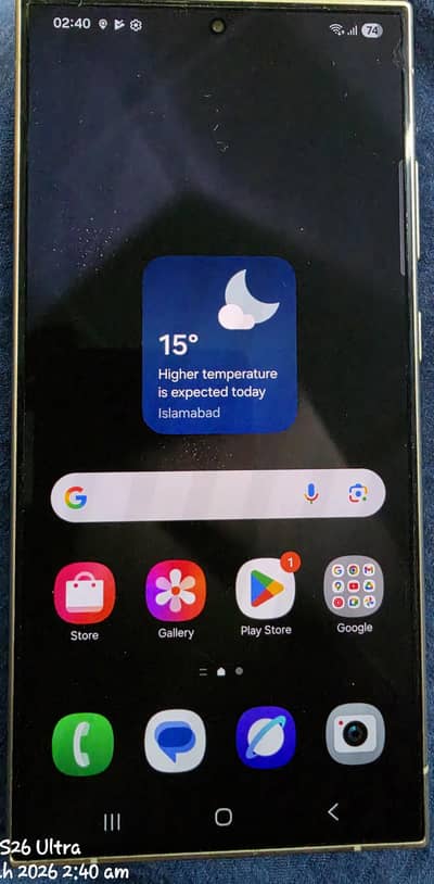 Samsung Galaxy S24 Ultra 12/512GB | PTA Approved | Like New Condition