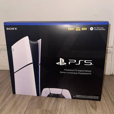 PS5 Slim Digital Edition | Box Pack | Sony Official Sealed Box |