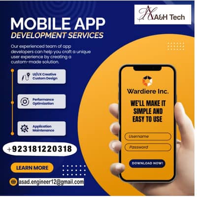 Website | Mobile application | Game development