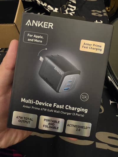 Anker 67W GaN  Charger 3 Ports