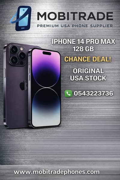 Apple iPhone 14 Pro Max 128 gb lla original usa stock