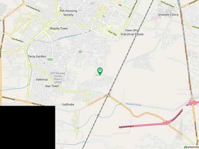 ideal corner plot facing 40ft and 50ft road, near park and main access