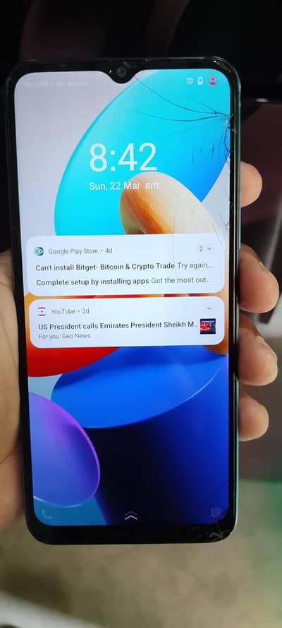 non pata no charger no daba glass be break ha