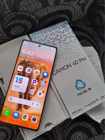 tecno coman 40 pro