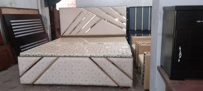 wooden double bed sample latest design