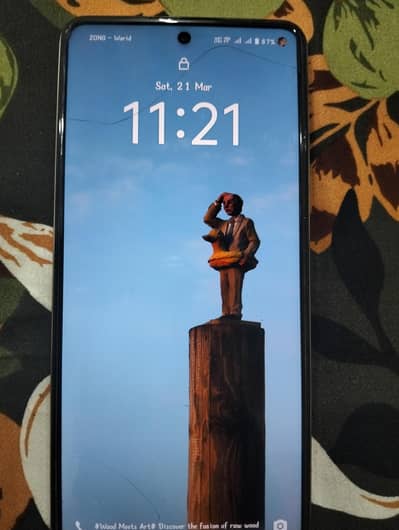 vivo y36 gold 8/256 10/10 condition with all accessories & box