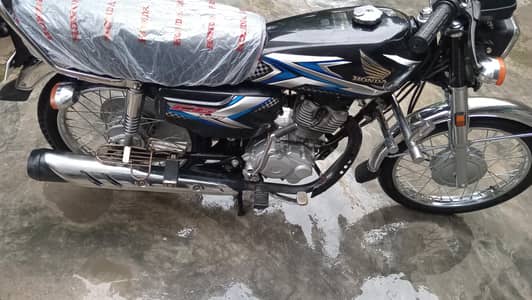 honda cg125genuine new urgent sale 25 model
