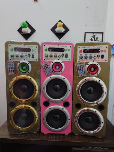 Excellent Woofer Speakers Brand New Bluetooth Audionic Special Offer