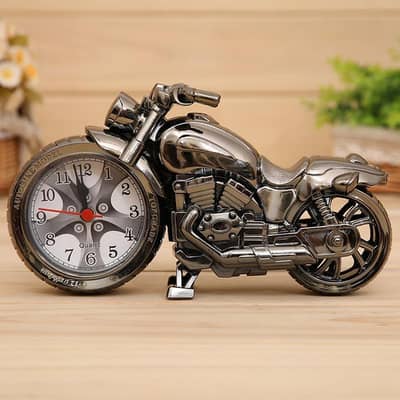 Motorcycle alarm clock