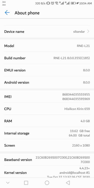 i am selling huawai mate 10 lite