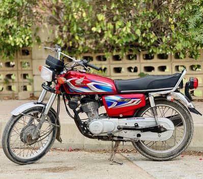 Honda CG 125 2022 Karachi Number