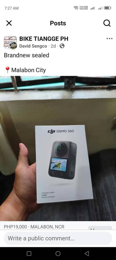 DJI Osmo 360 camera