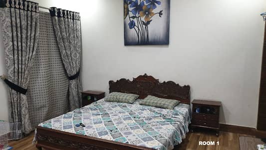 Fully Furnished With Furniture 10 Marla House For Sale Saeed Colony Canal Road, Faisalabad