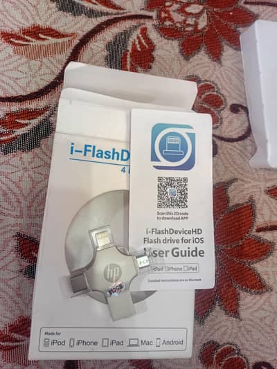 512GB HP Flash Drive (iPhone, Android, Type-C USB) High Speed