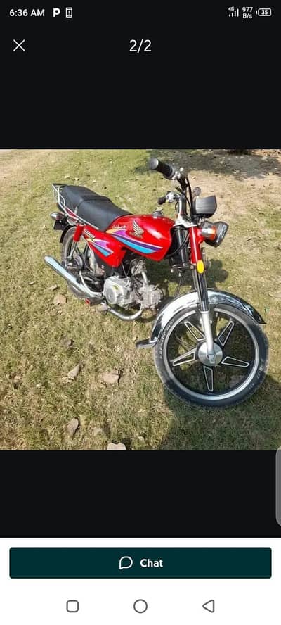 Honda CD 70 model 2007 only WhatsApp 03=32=78=34=8=92