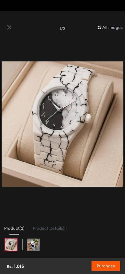 Black White Aura watch