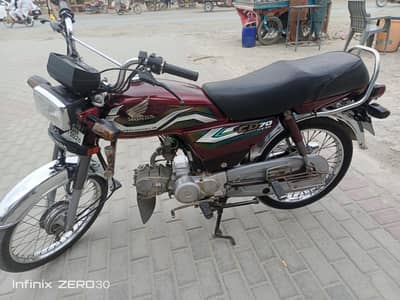 CD 70 2023 model all original condition