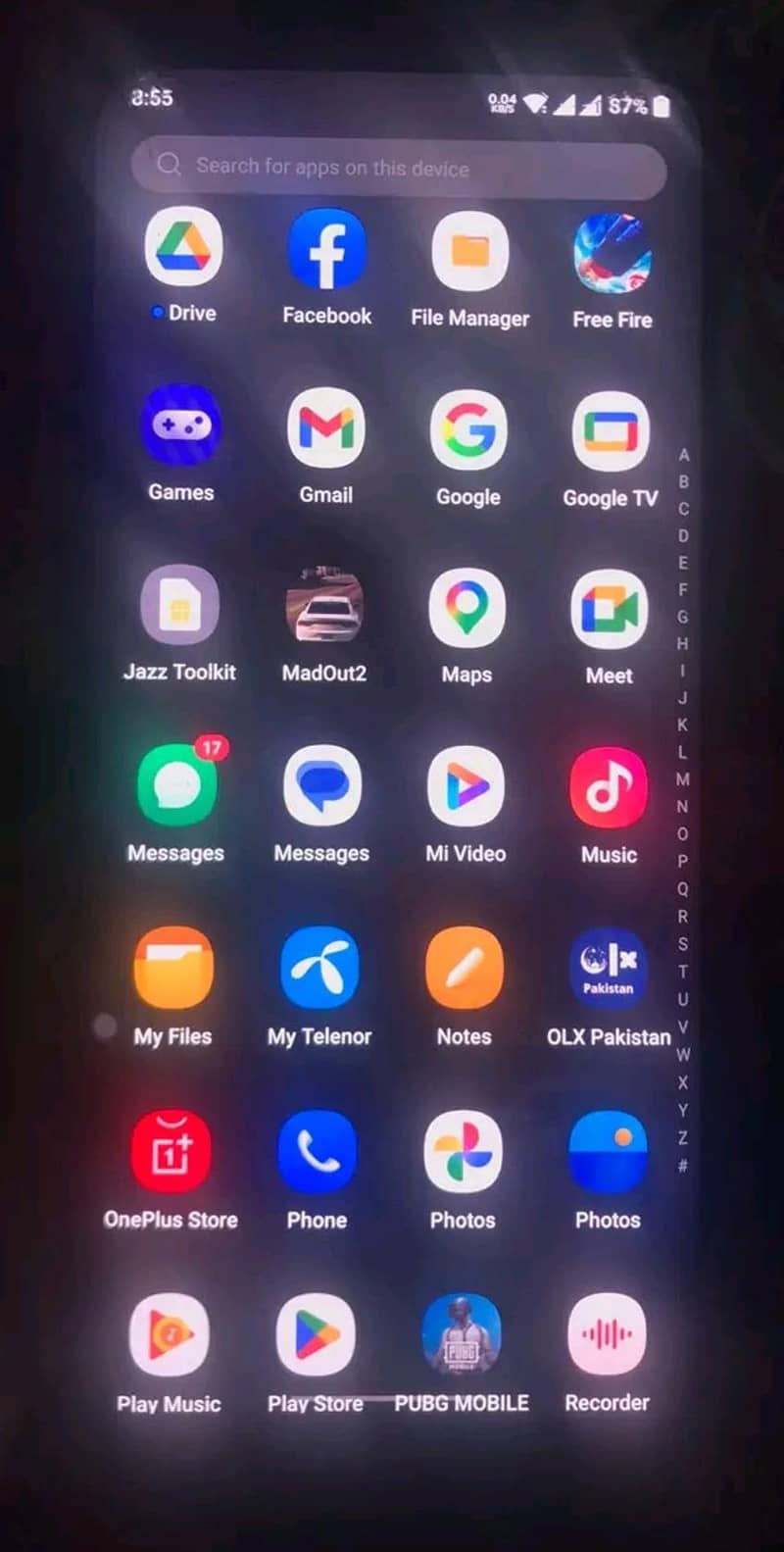OnePlus 7 pro edge 4