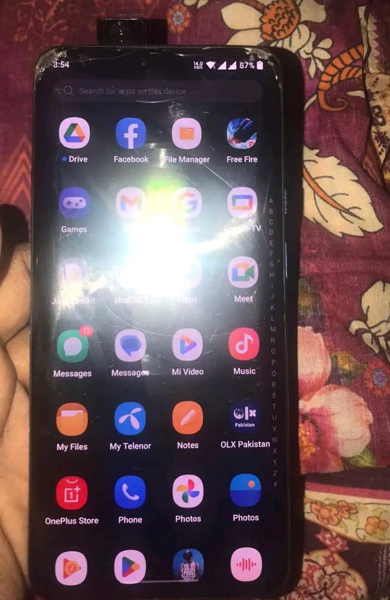 OnePlus 7 pro edge 5