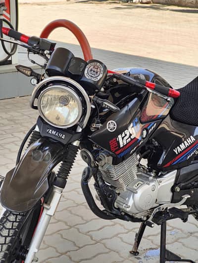 Yanaha ybr 125 g 2023 islamabad number