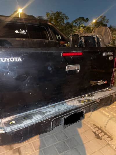 Toyota Hilux Vigo(2006) Original Thailand Back(Rear) bumper (Used)