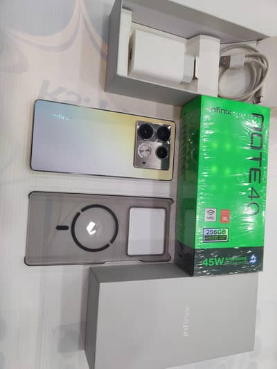 Infinix note 40 Full box