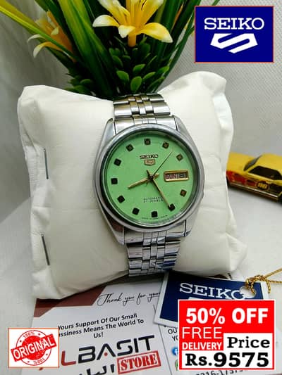 Seiko 5 Citizen Orient Automatic Pre-Owned watch Japan 03161737353