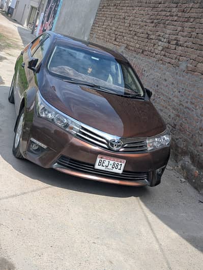 Corolla Grande 2015 Total Genuine Excellent Condition