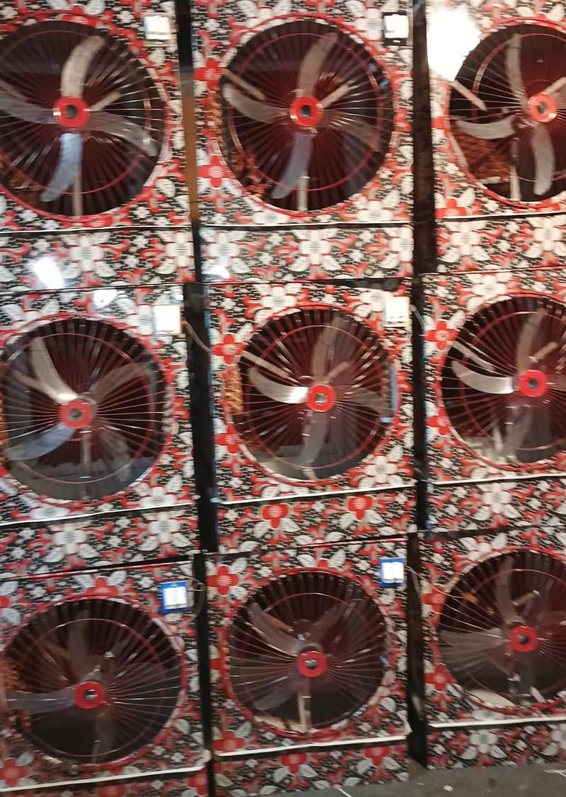 ہمارے پاس لو ہے اور سٹیل کے اچھے کوالٹی کے ایئر کولر دستیاب ہیں وہ بھی 0