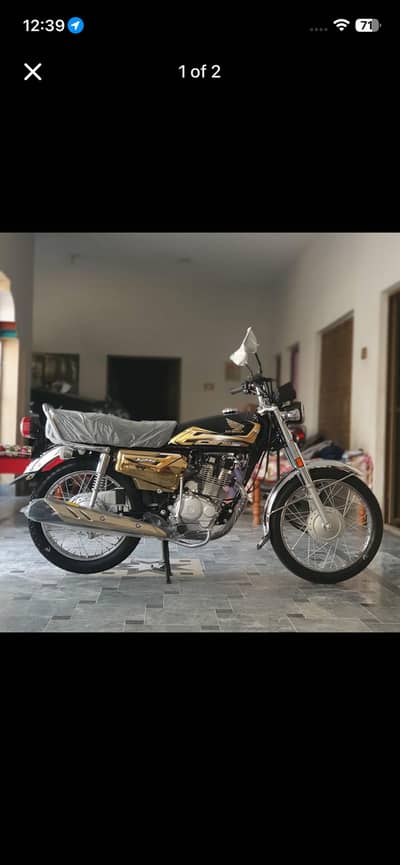 Honda 125s Black Gold 2026 Model