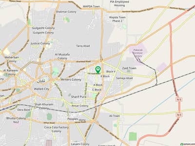 10 Marla Commercial Hall Front And Depth Size 4070 Available For Rent Near To Gulshan Market Multan