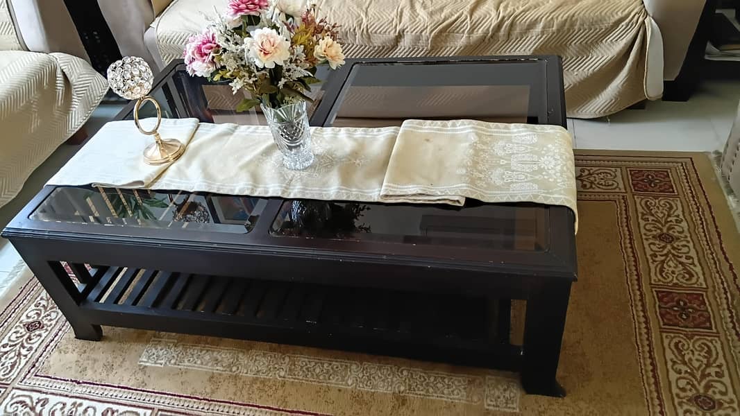 Centre table with side tables 0