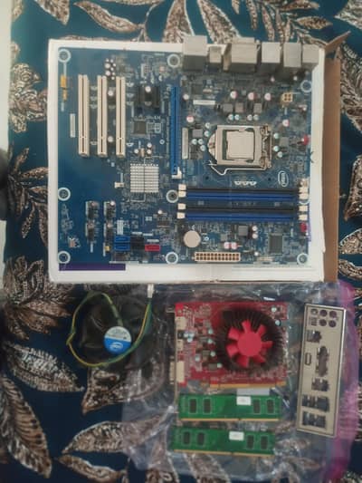 CPU + Graphic card + motherboard + Ram  combo