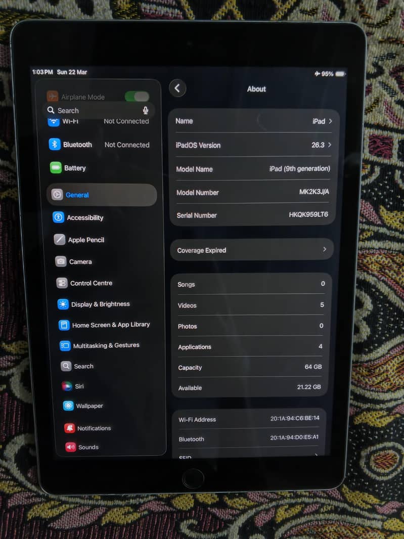 Ipad 9th generation 1
