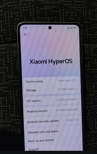 Redmi note 13 256gb only panel change with high quality