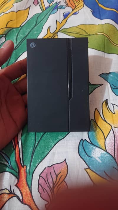 External Hard drive 500GB.